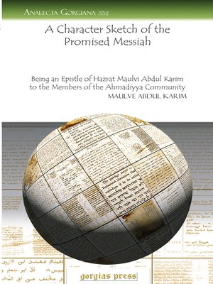 cover image of A Character Sketch of the Promised Messiah